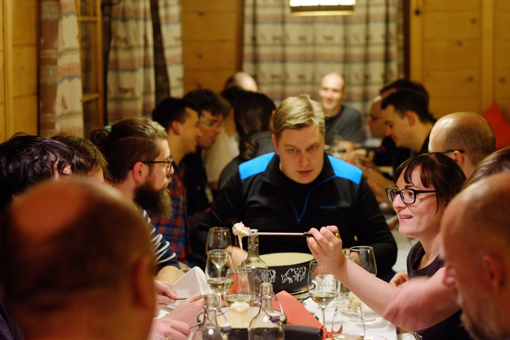 Fondue in Davos