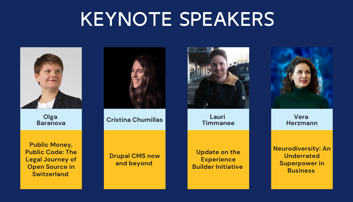 Drupal Mountain Camp 2025 Keynote Speakers